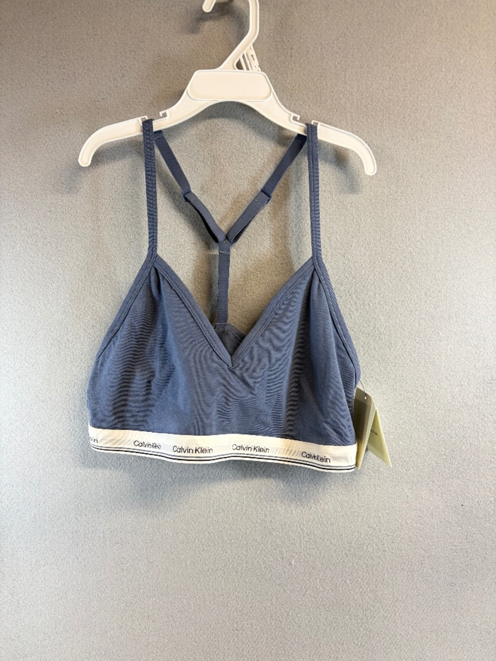 NWT Calvin Klein Racerback Bralette sz Large